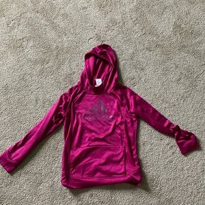Purple adidas sweater